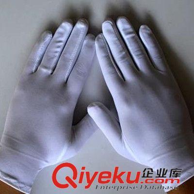 2015新品 工廠價(jià)氨綸高彈佳木斯健身操快樂舞步運(yùn)動(dòng)服配套專用白色禮儀手套